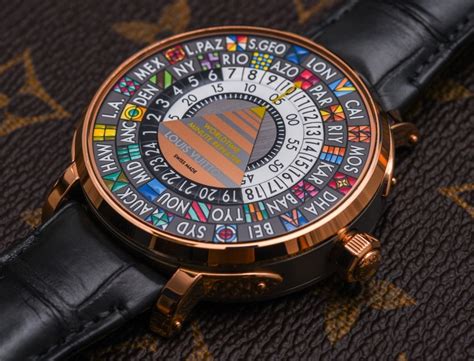 Louis Vuitton Escale Minute Repeater Worldtime Hands.